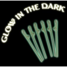 Glow In The Dark Willy Straws x6